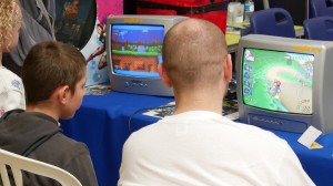 Les ancien jeux vidéos présents au Avignon Geek Expo